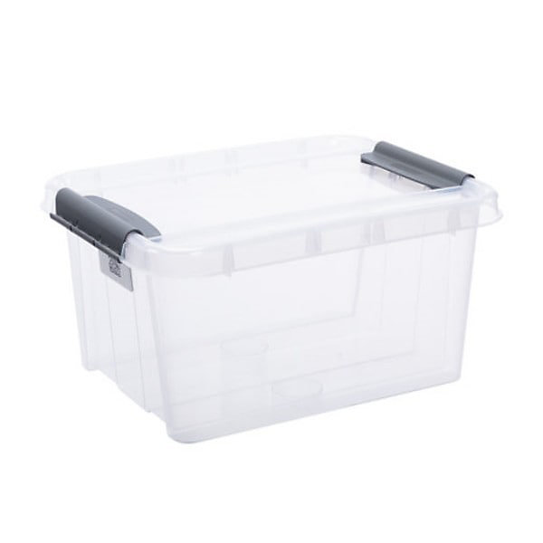Boîte empilable avec clips de fermeture 32 litres ProBox
