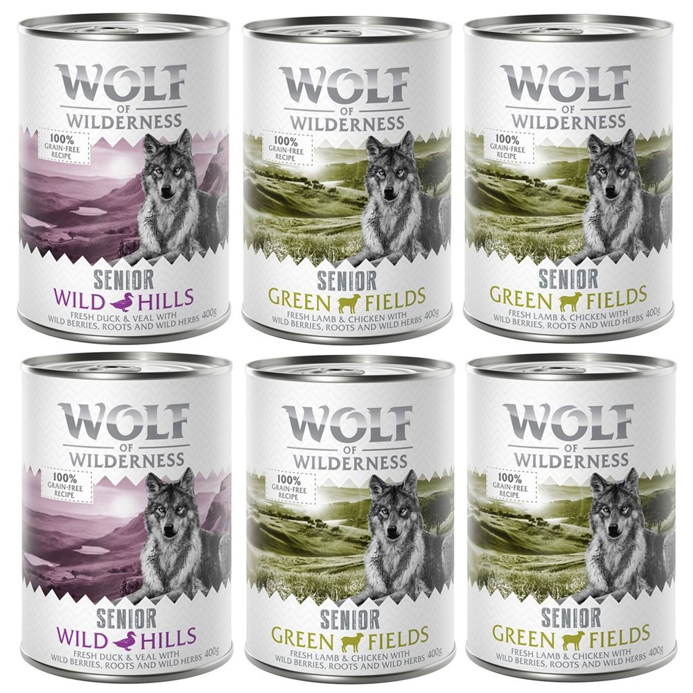 Wolf of Wilderness Senior 6 x 400g