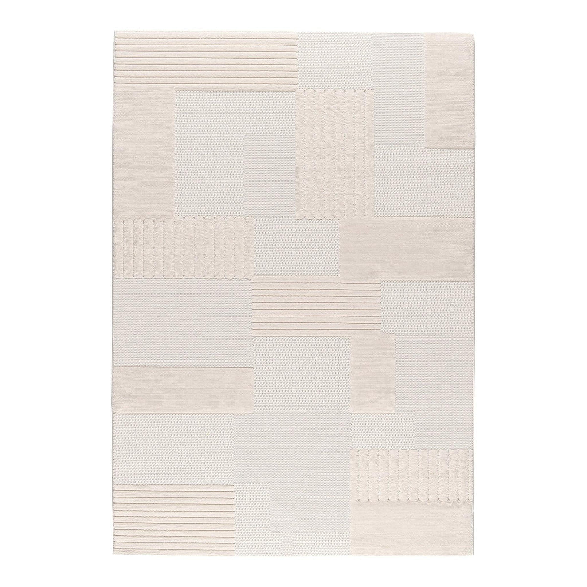 AFK Living vloerkleed Jules - reliëfeffect - beige - 200 x 290 cm
