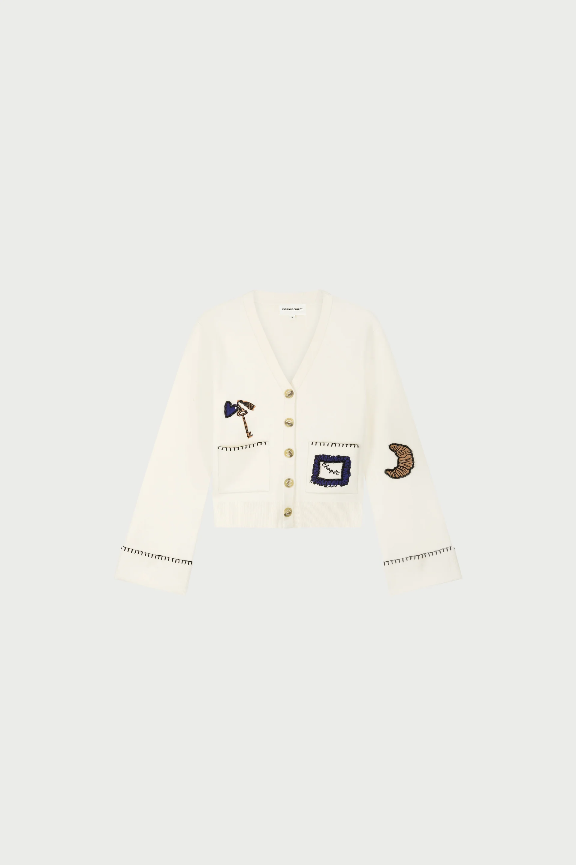 Betty Cardigan | Cosy White