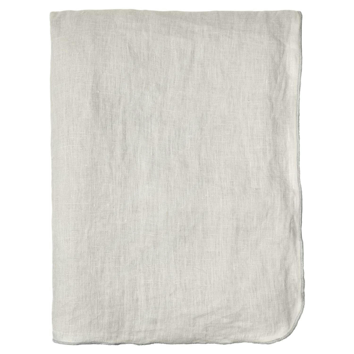 - Nappe Gracie Tissus gris 200x160 cm