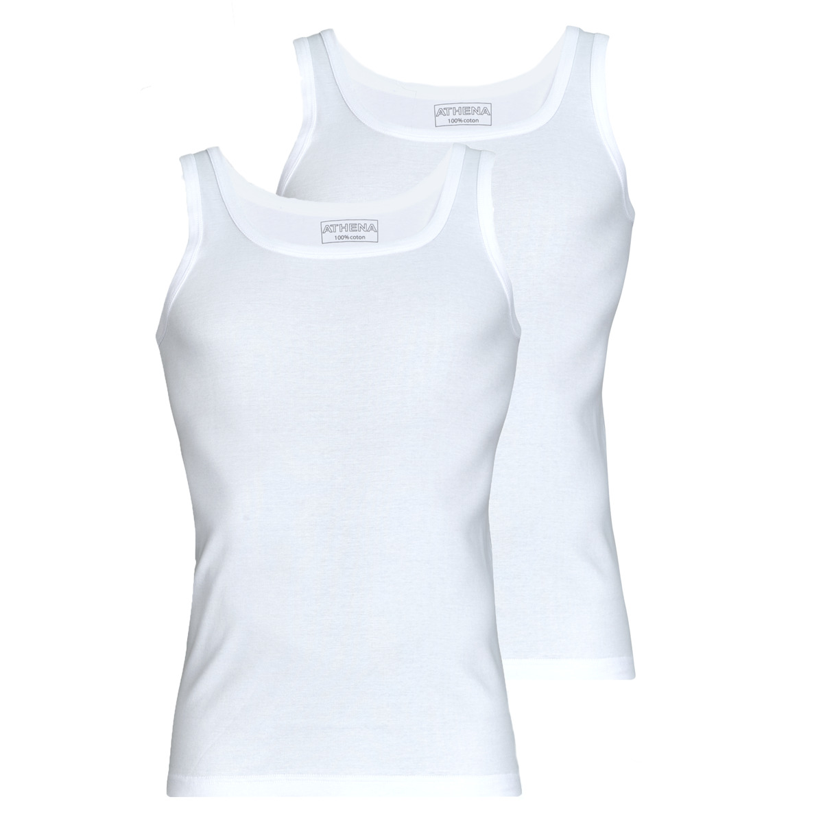 Athena - DUO CHOC Pack de 2 - White / White