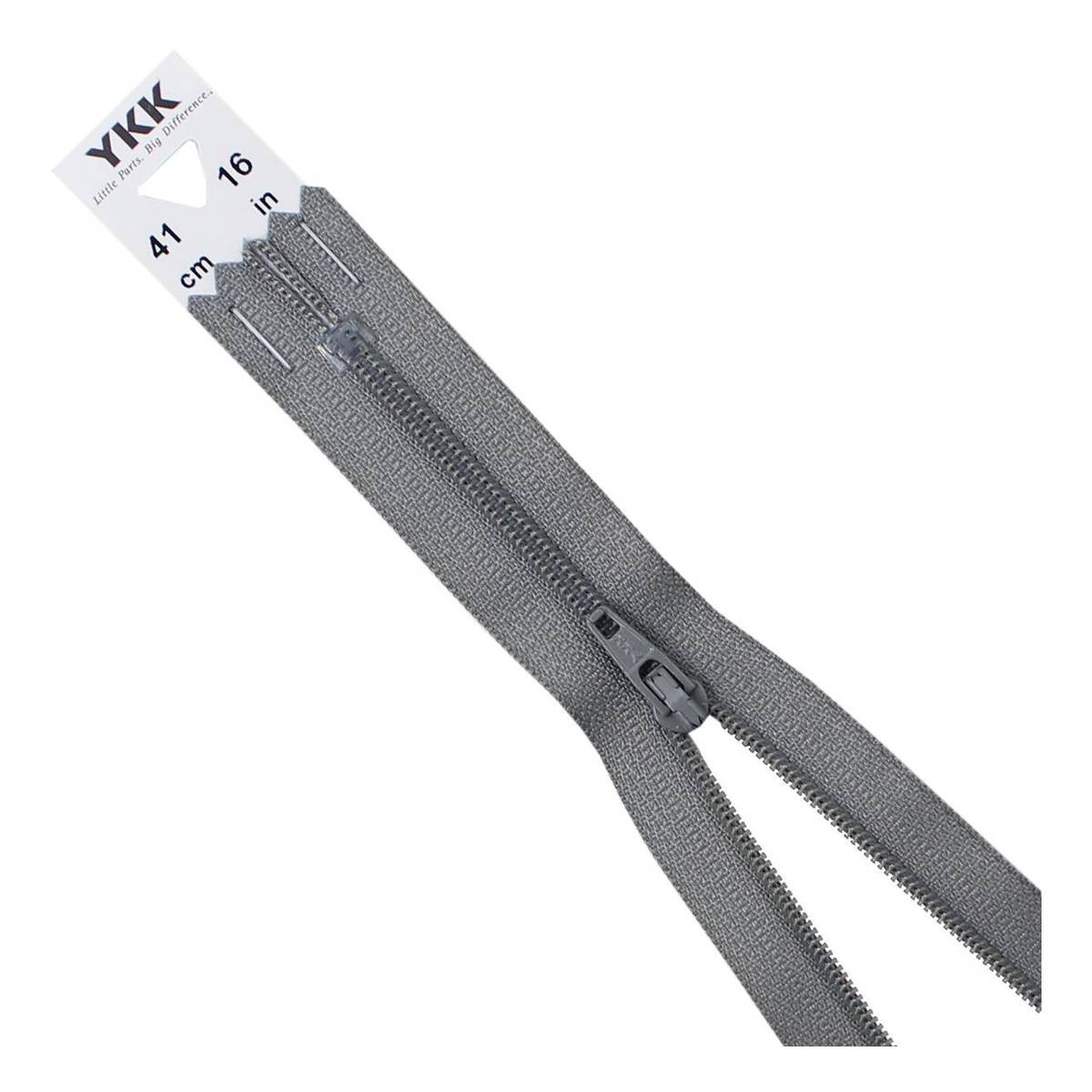 YKK Light Grey Dress and Skirt Zip 41cm