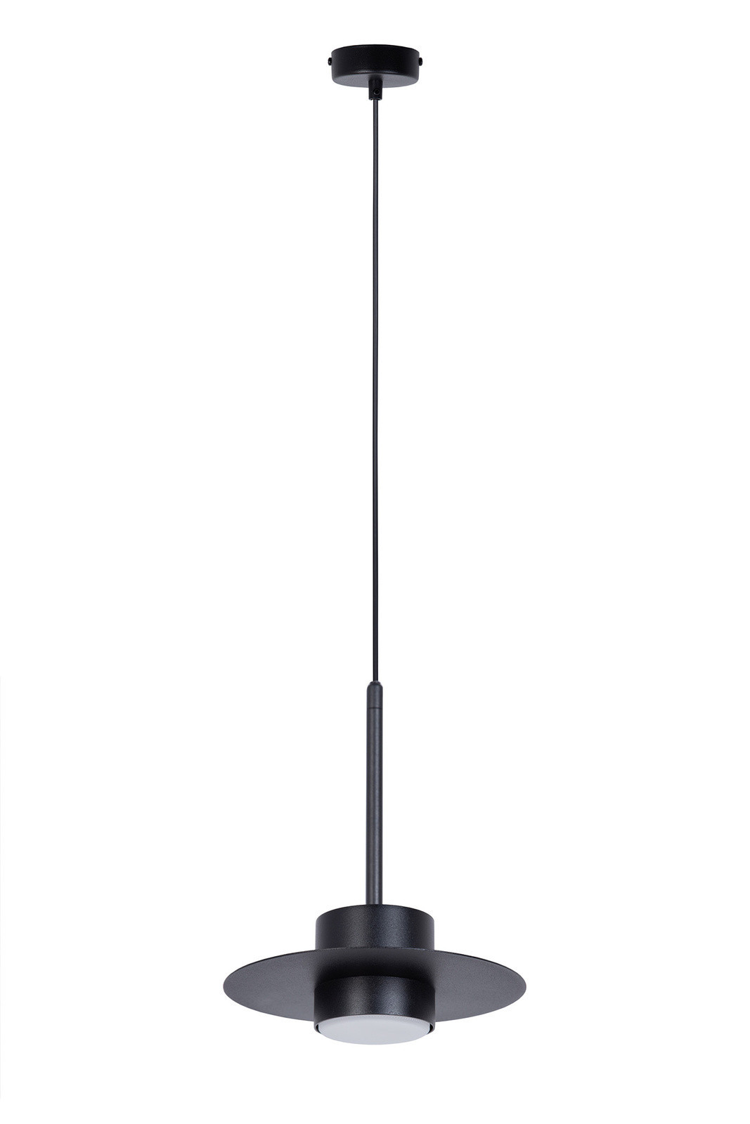 Lampa wisząca czarna CHARLIE 1xGX53x12W wym: 150x20x20 cm Sigma Lighting