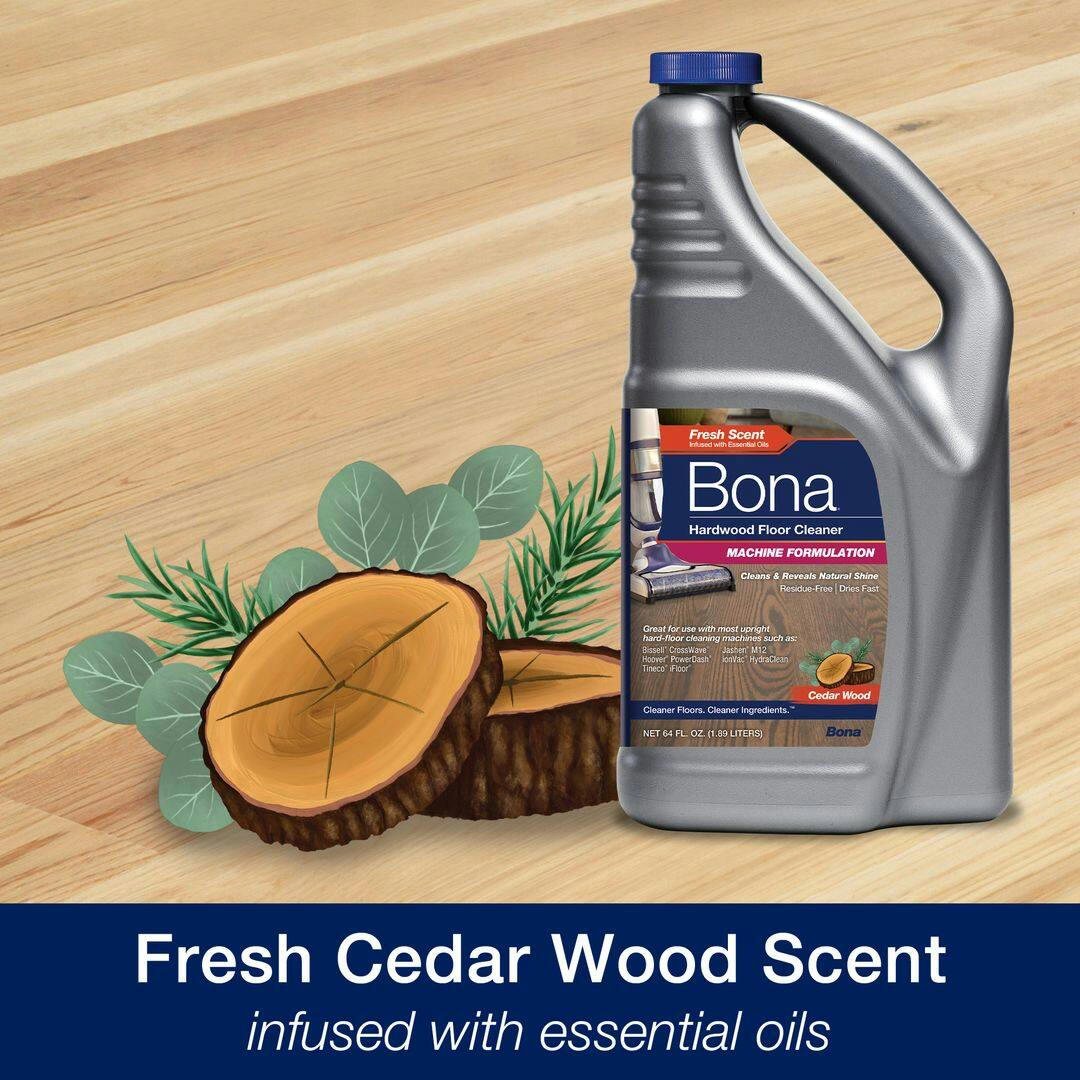 Bona Machine Formula Hardwood Floor Cleaner, 1.9-L