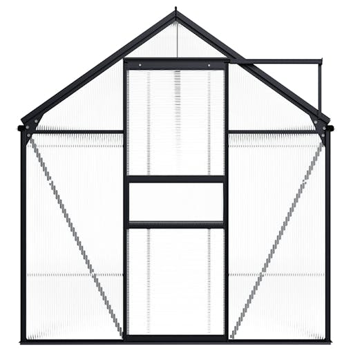 NNEVL Greenhouse Anthracite Aluminium 8.17 m&sup2;