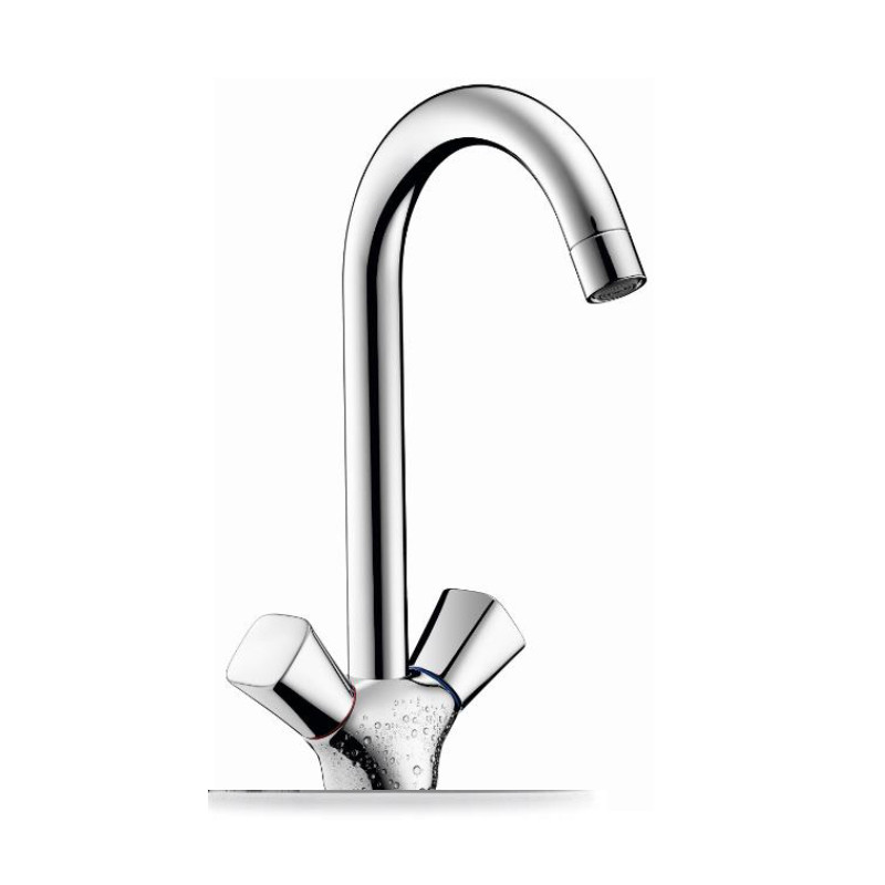 Mélangeur pour évier de cuisine My Cube chromé HANSGROHE