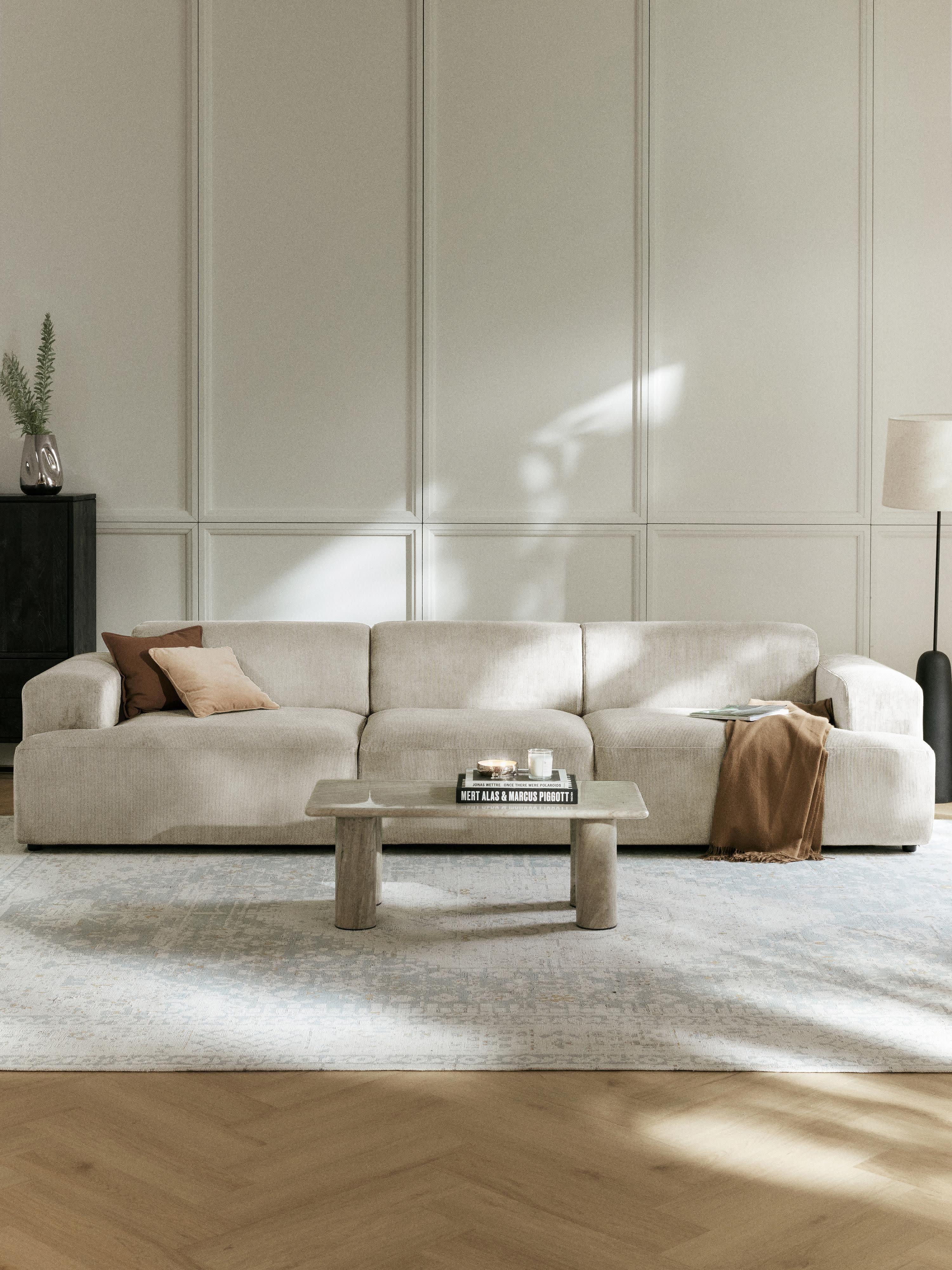 Cord-Sofa Melva (4-Sitzer)