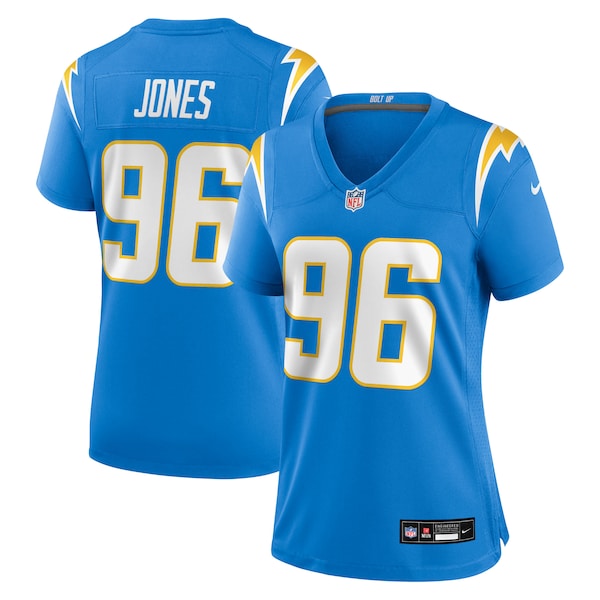 Naquan Jones Los Angeles Chargers Nike Women's Team Game Jersey -  Powder Blue