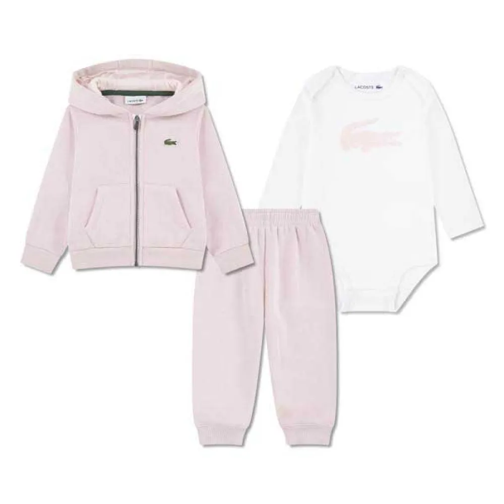 Lacoste Kids Mon Premier Fleece long sleeve set