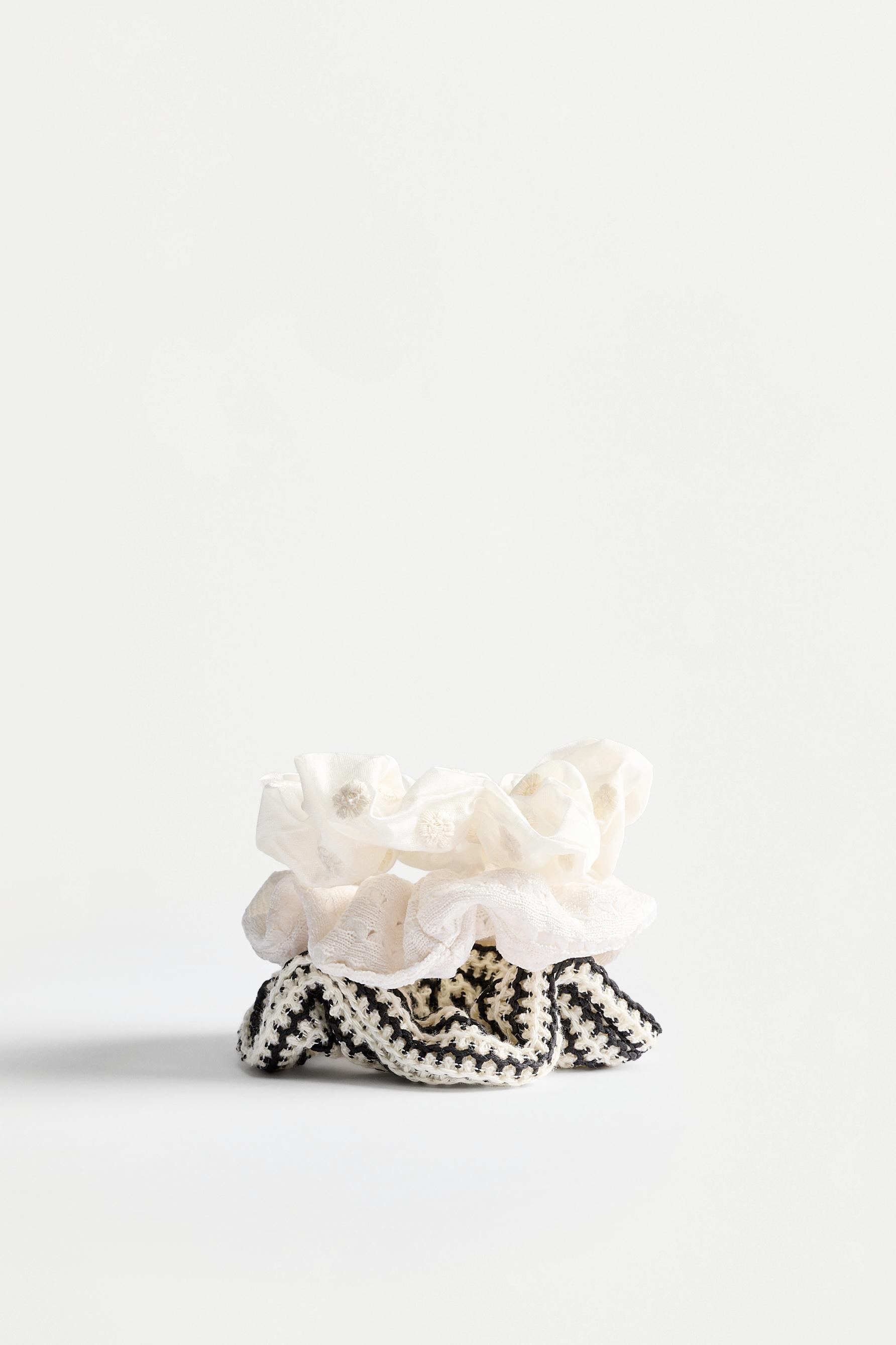 Scrunchies combinados (Pack 3)