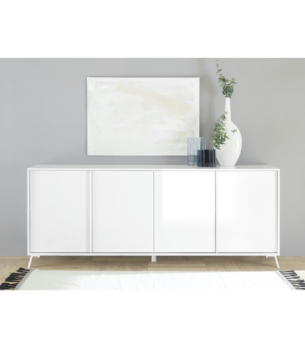 CITY - Buffet 4 portes - L205 cm