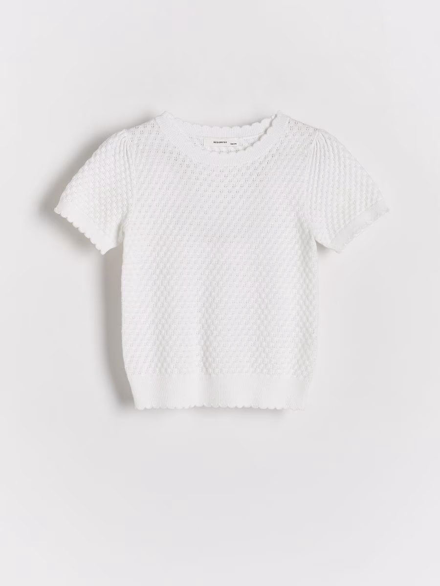 Wool Blend Blouse