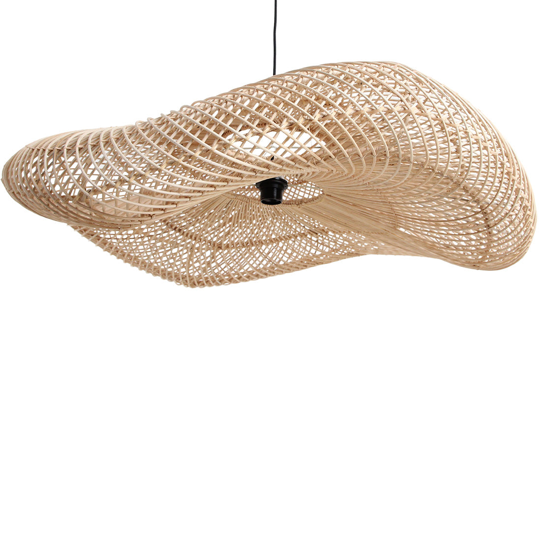 Raw Materials Wave lamp natural XXL