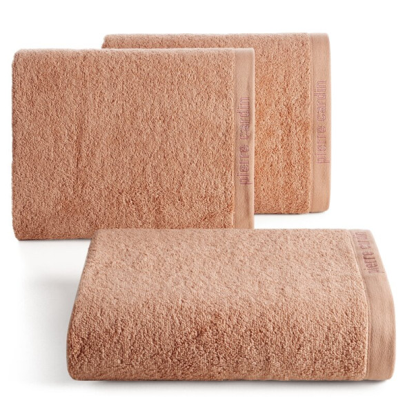 Ręcznik Evi 50x90 pudrowy ciemny 430g/m2 Pierre Cardin