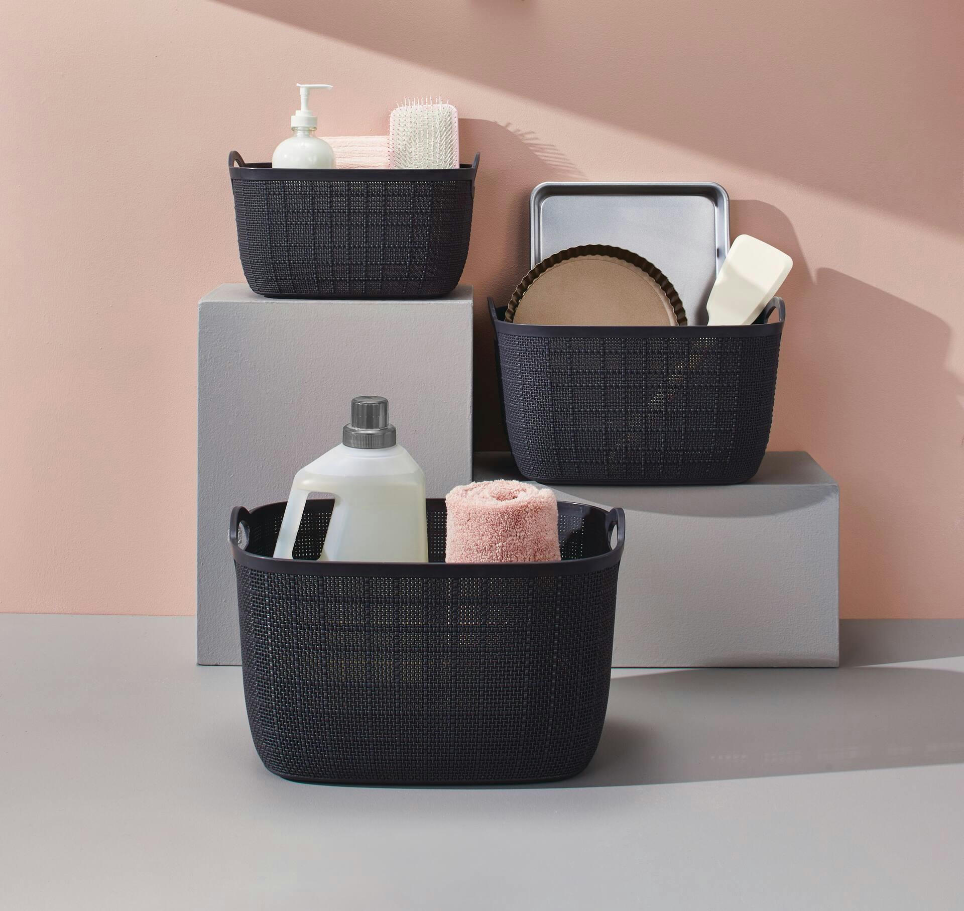 type A Nestable Storage Basket, 7-L