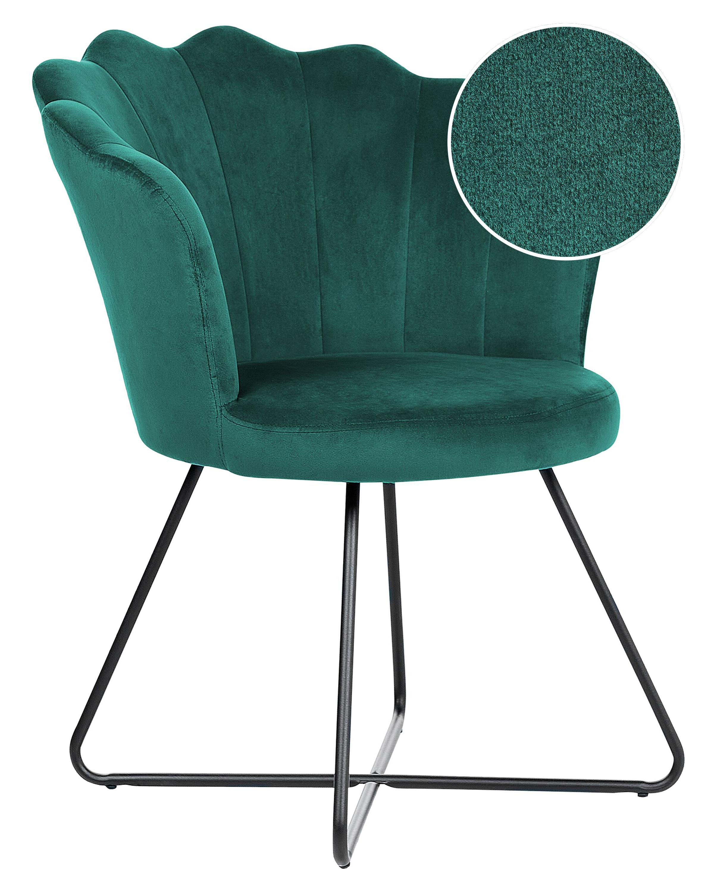 Armchair LOVELOCK Velvet Emerald Green