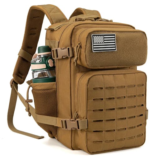 NNEOBA 25L Military Tactical Backpack with MOLLE Modular Design