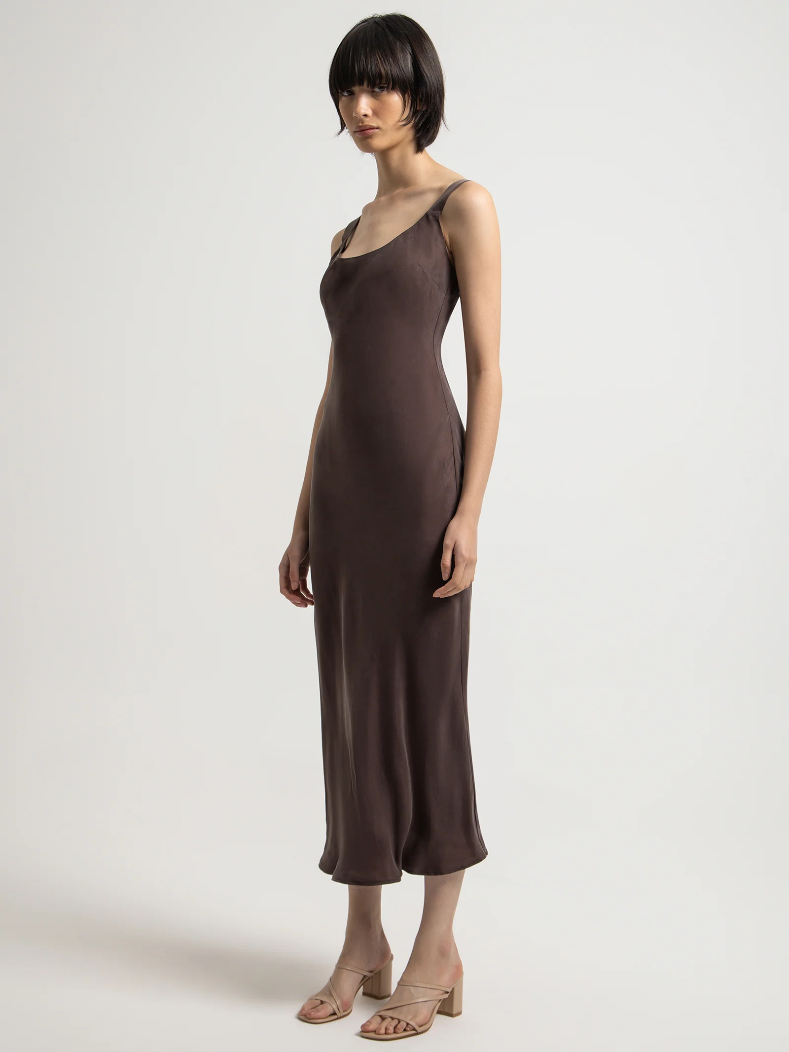 Ren Cupro Slip Dress