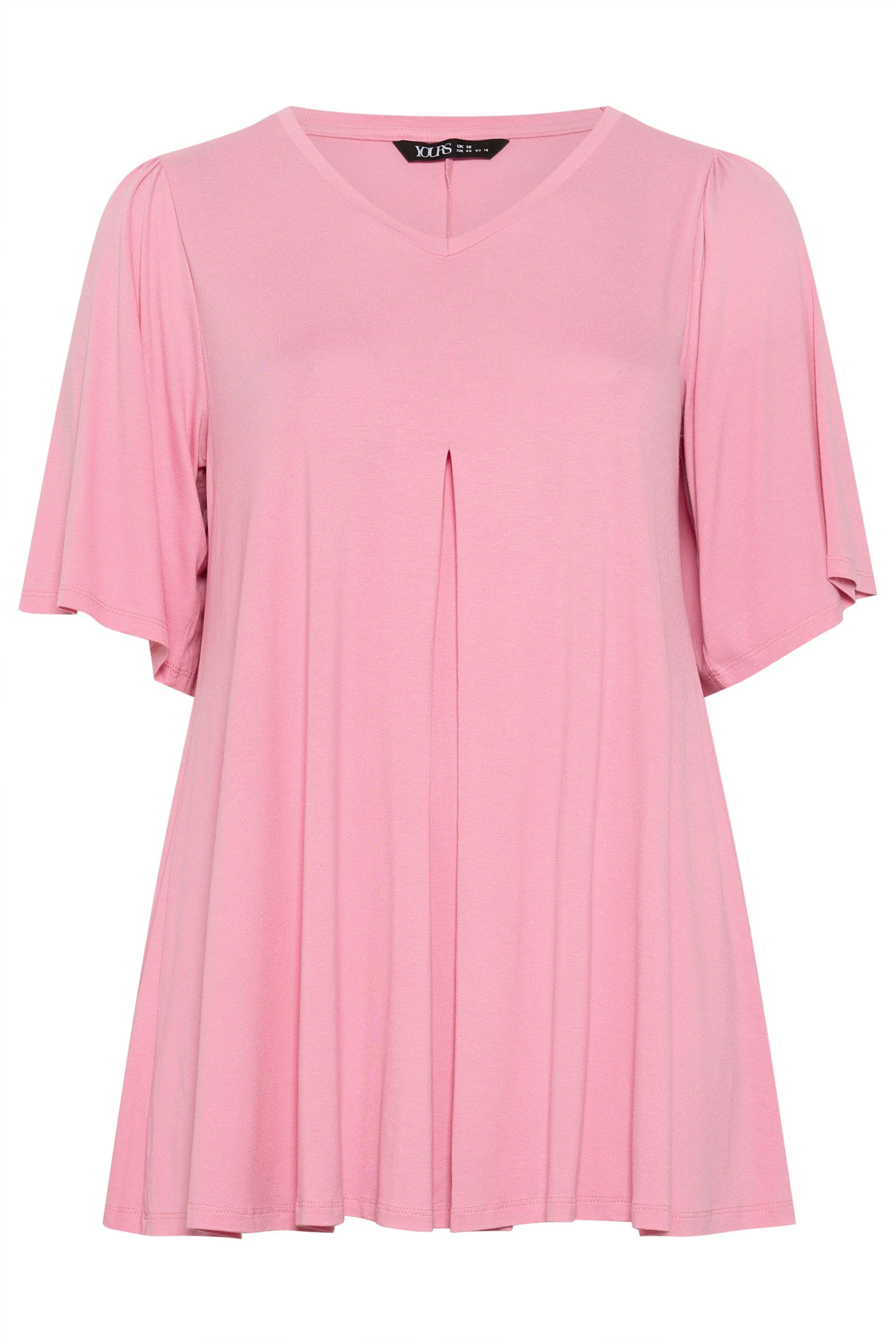 Yours Pleat Front Top