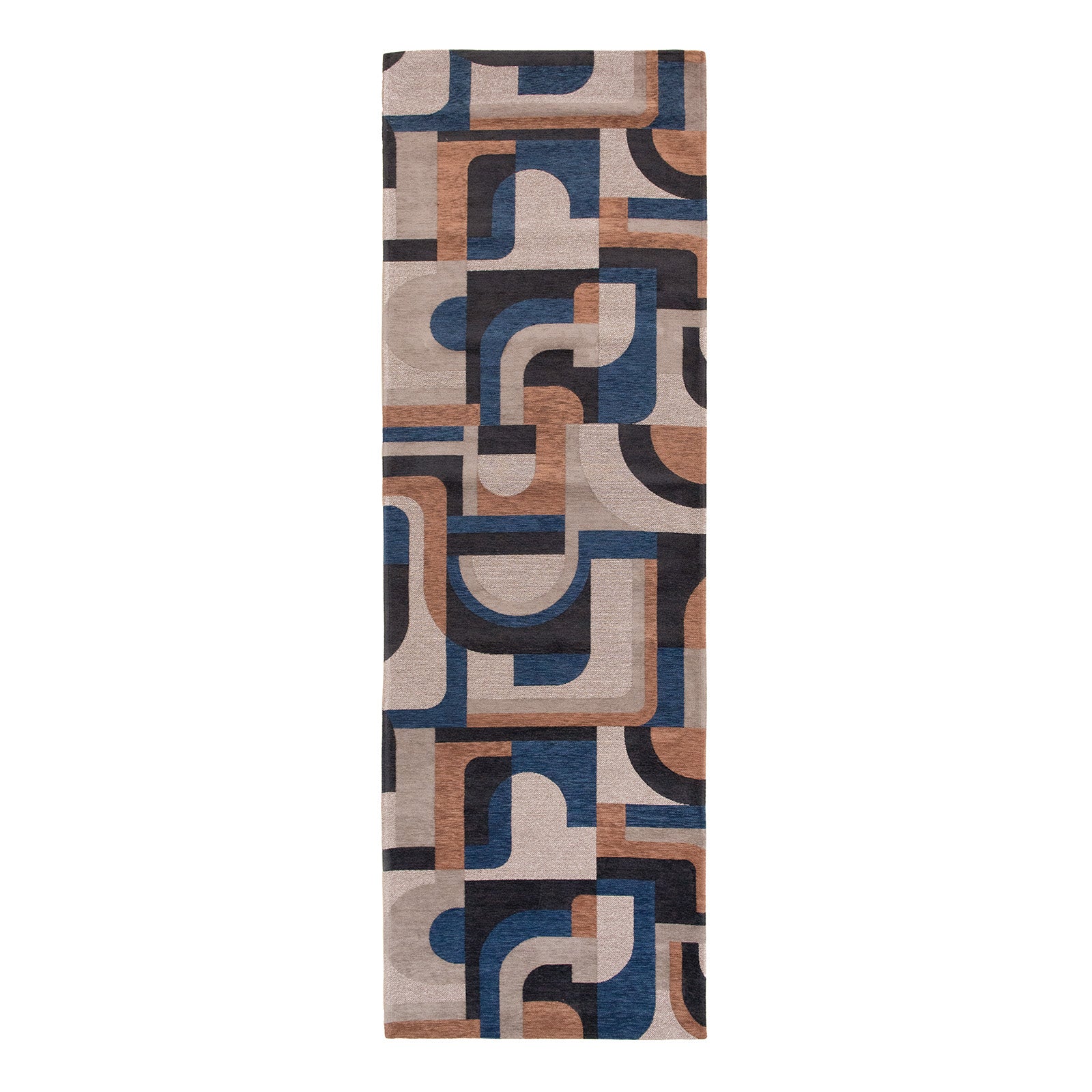 Ecorugs vloerkleed Camel Blue - blauw - 80x250cm
