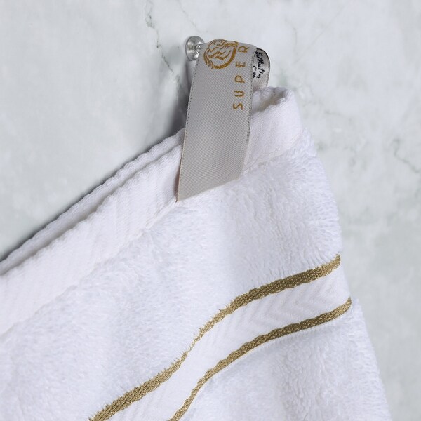 Turkish Cotton 10 Piece Absorbent Heavyweight Towel Set by Superior