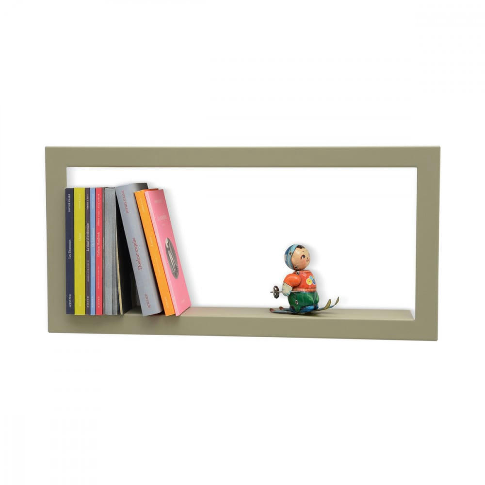 STICK - Etagère design large lichen 59x28x8.5cm