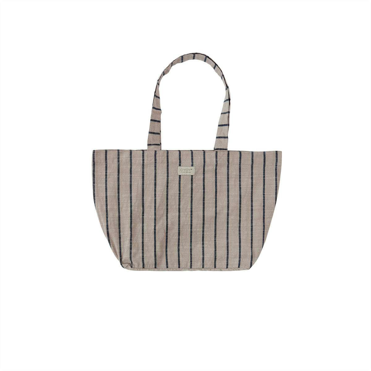 KYOTO - Sac de plage gris en polyester recyclé H38x67x24cm