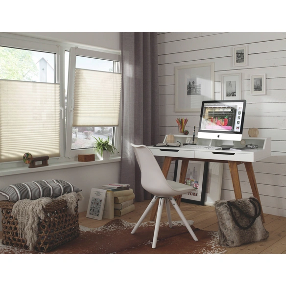 Rollo »EASYFIX«, creme, Polyester