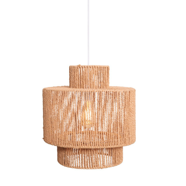 Lampa wisząca biała LABRIZ 1xE27x15W wym: 165x35x35 cm Maxlight