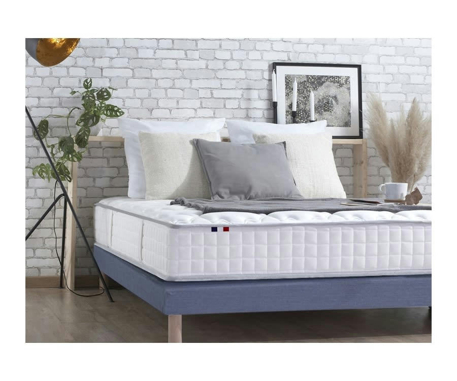 POLYLATEX - Matelas eco conçu Polylatex recyclé très ferme 80 kg 140x200