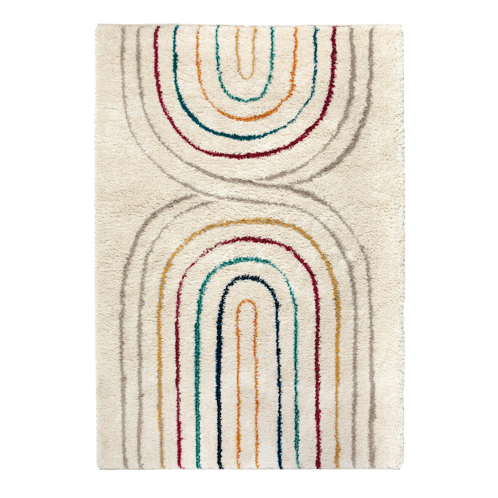ZACH - Tapis  en polypropylene multico 200 x 290