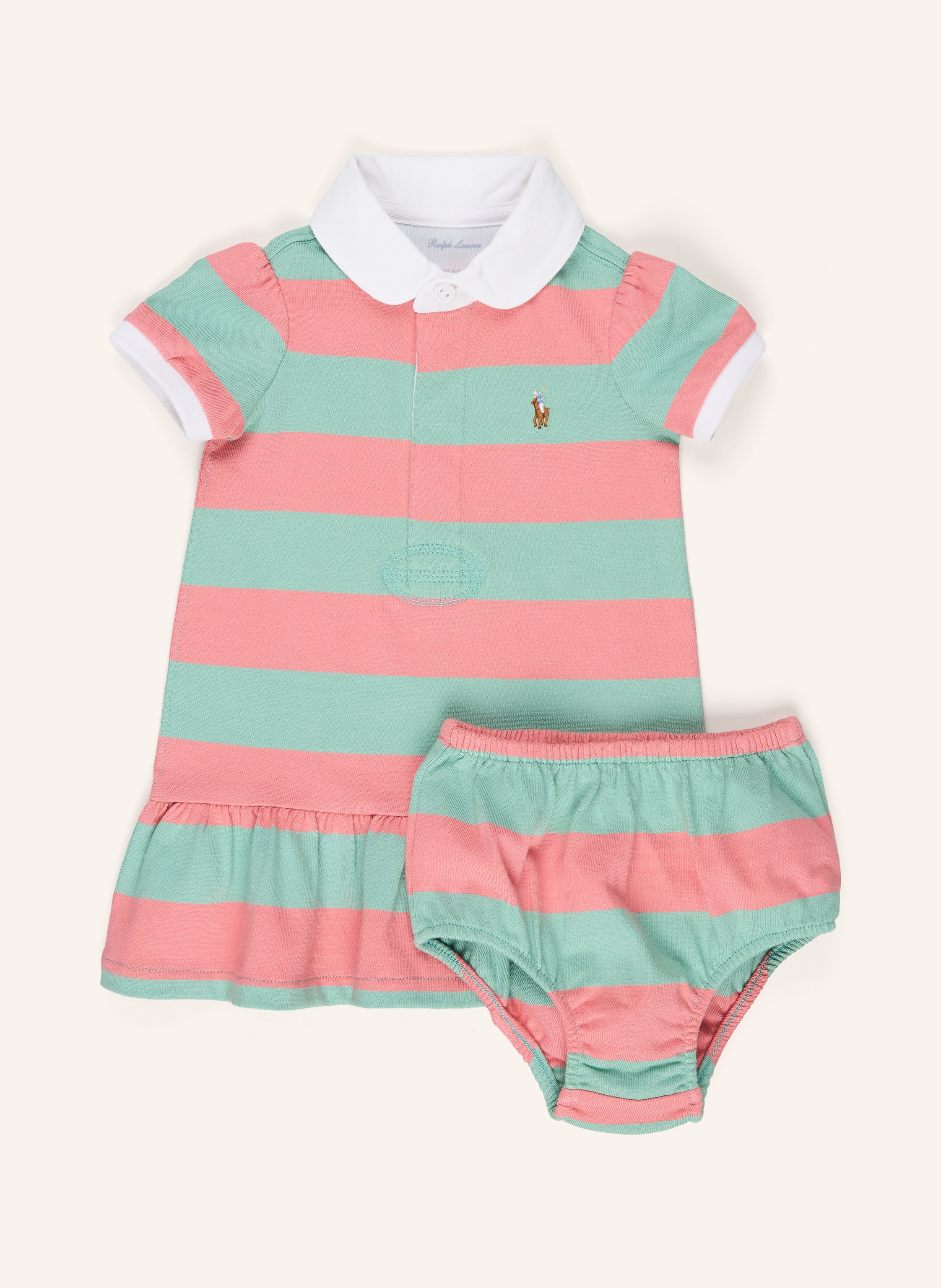 POLO RALPH LAUREN Set: Polokleid und Hose