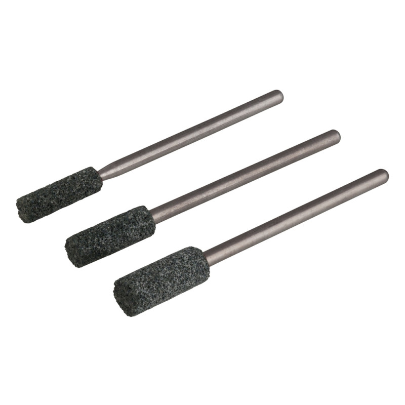 Set de meules abrasives 3 pièces WOLFCRAFT