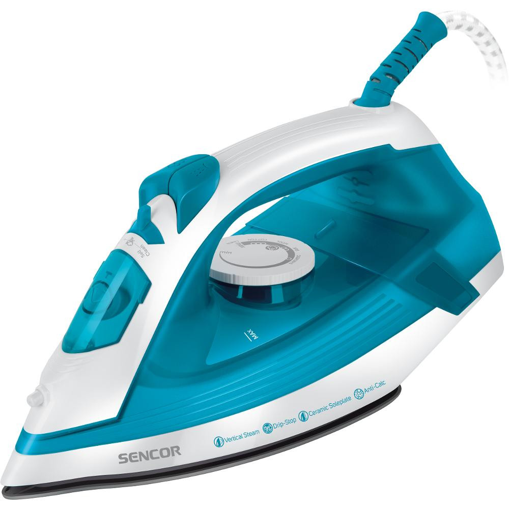 Żelazko parowe Sencor 2800BL 1600W ceramiczna stopa