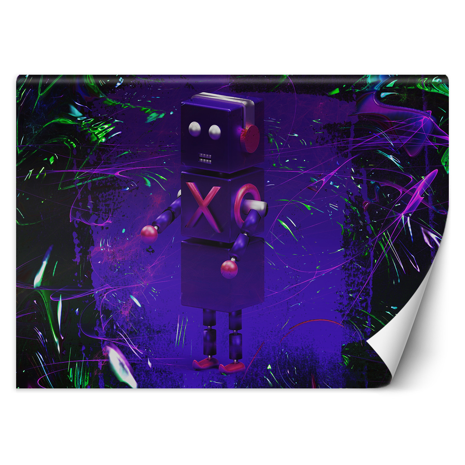 Feeby Fototapeta, Robot dla gracza symbole 150x105