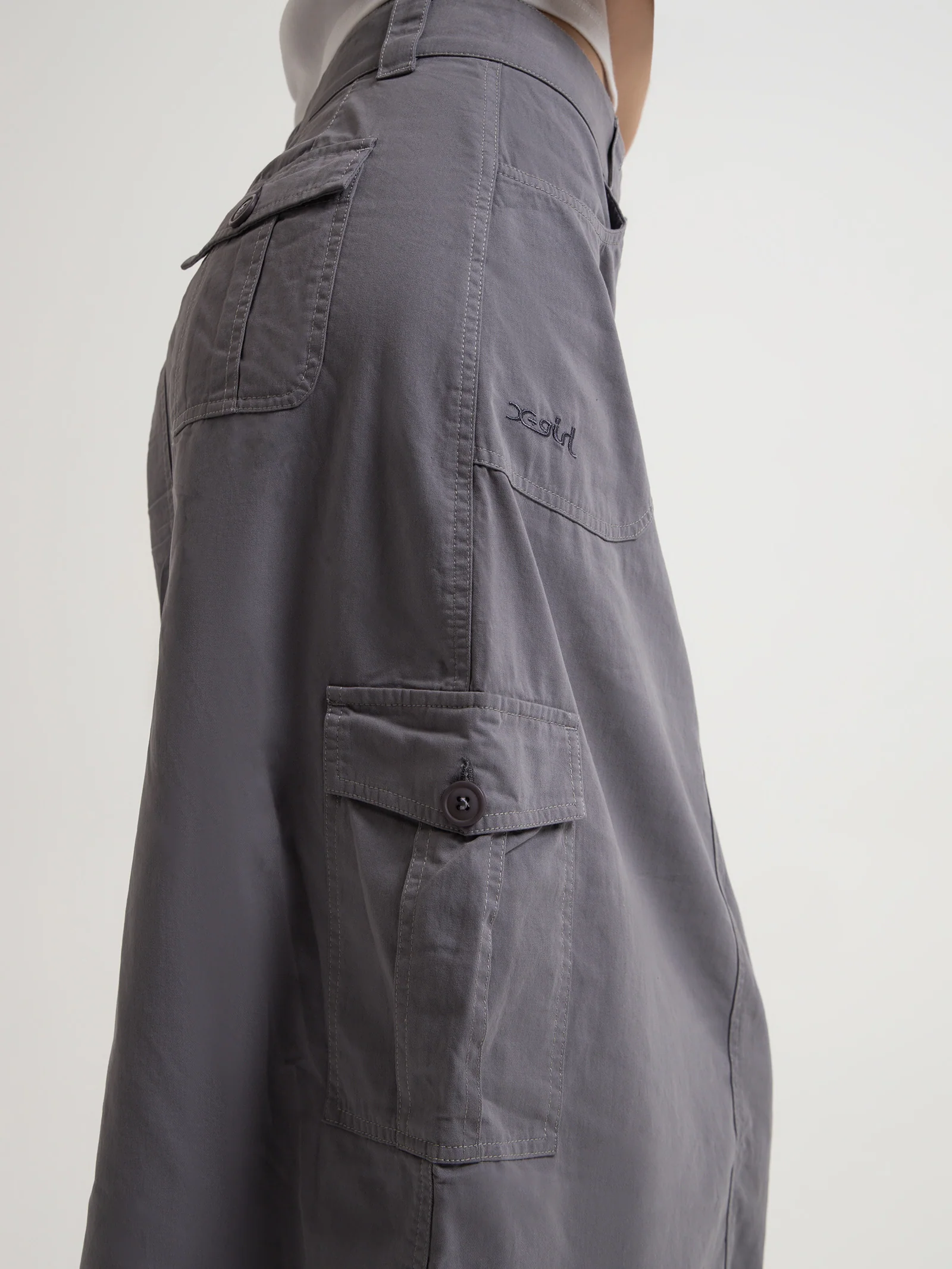 Work Cargo Maxi Skirt