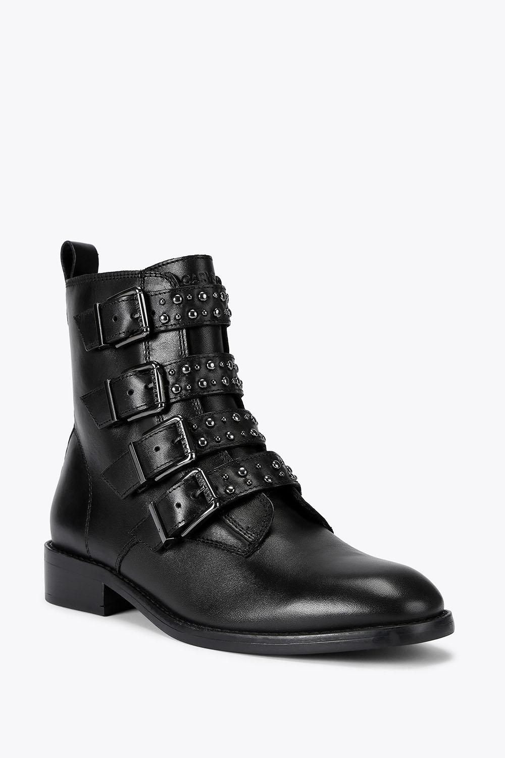 Carvela Studio Strap' Leather Boots