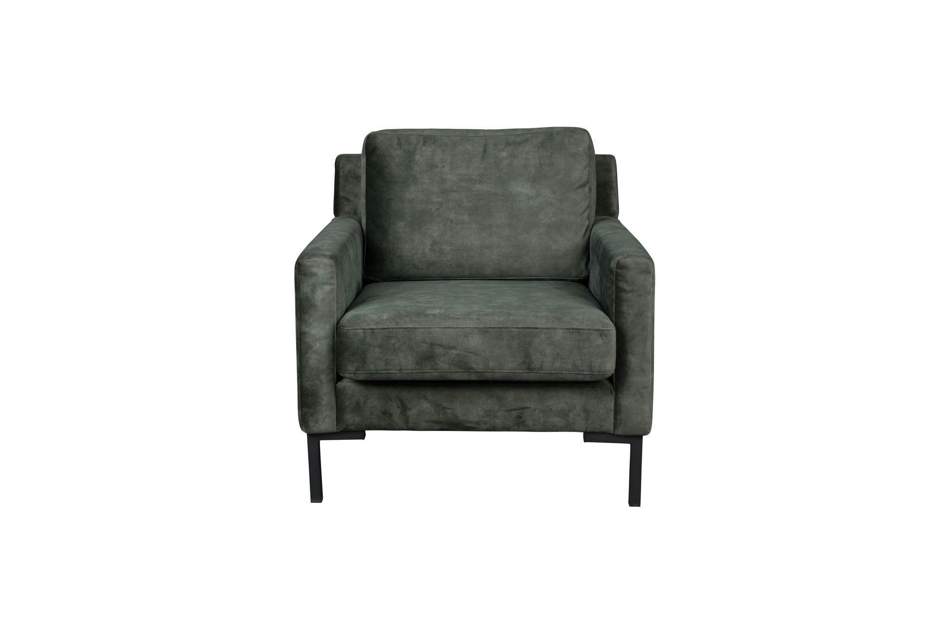 DOULTON - Fauteuil en tissu vert