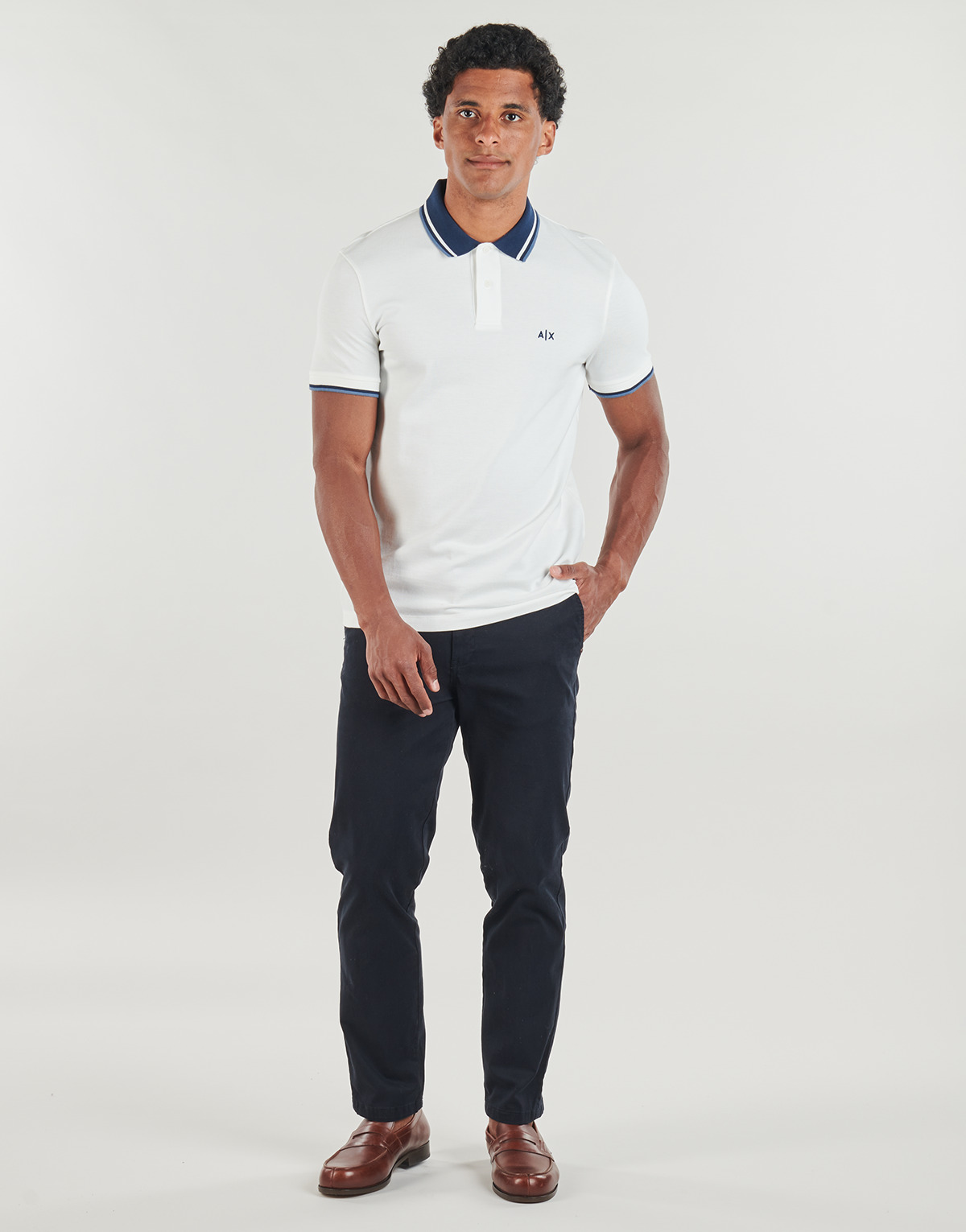 Jack & Jones - JPSTOLLIE VANCE CHINO - Marine