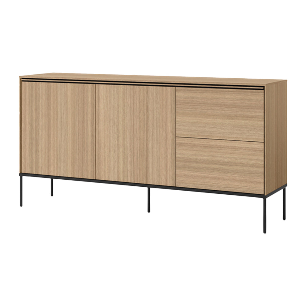 by fonQ Grain Dressoir B 167 cm - Eikenhout
