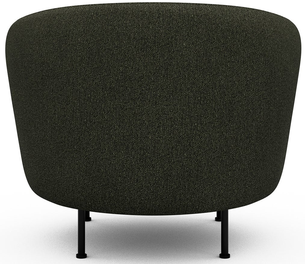 Kragelund Gran Fauteuil Bosgroen Bouclé Cirkel-Poot