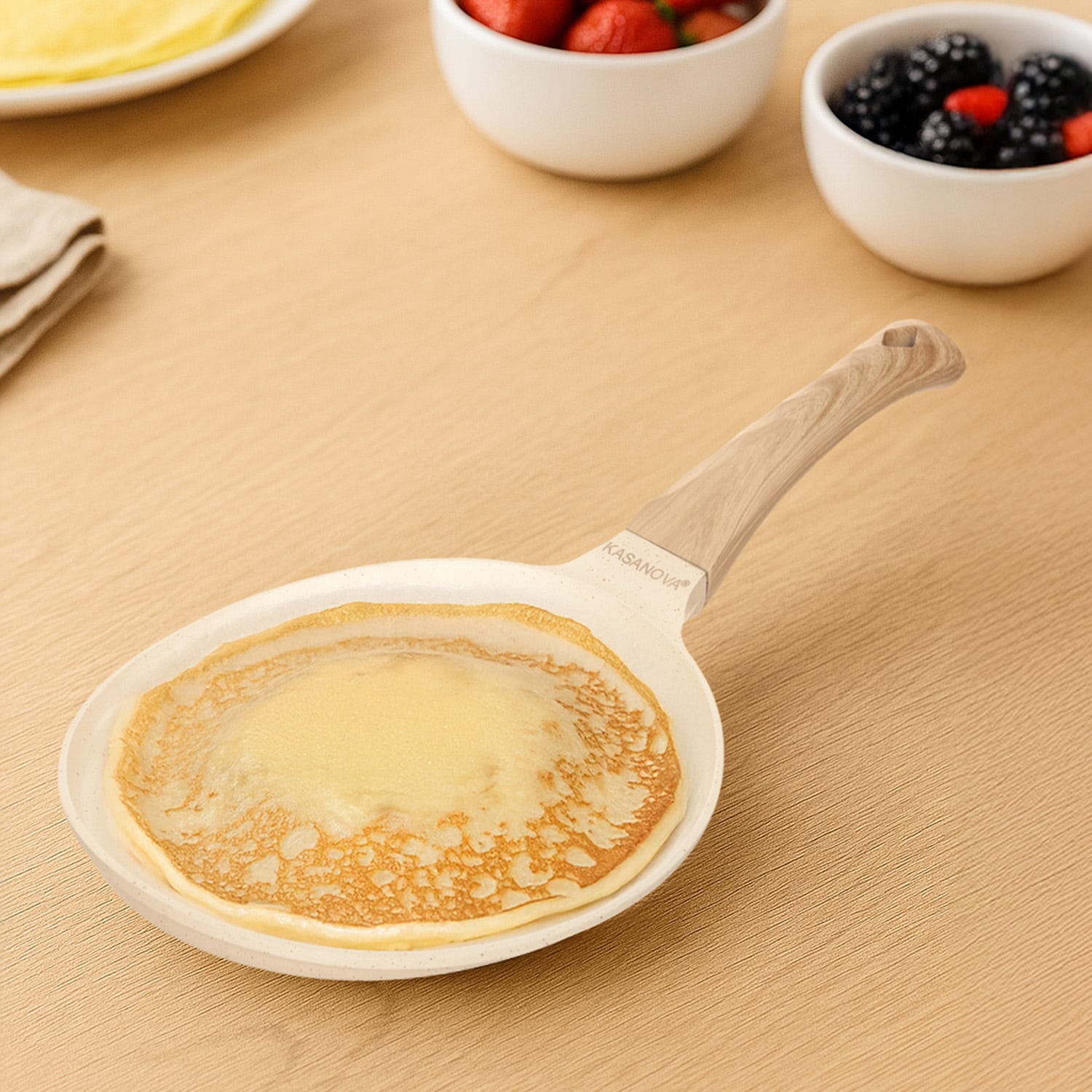 Padella crepes 20 cm Mini Mania crema