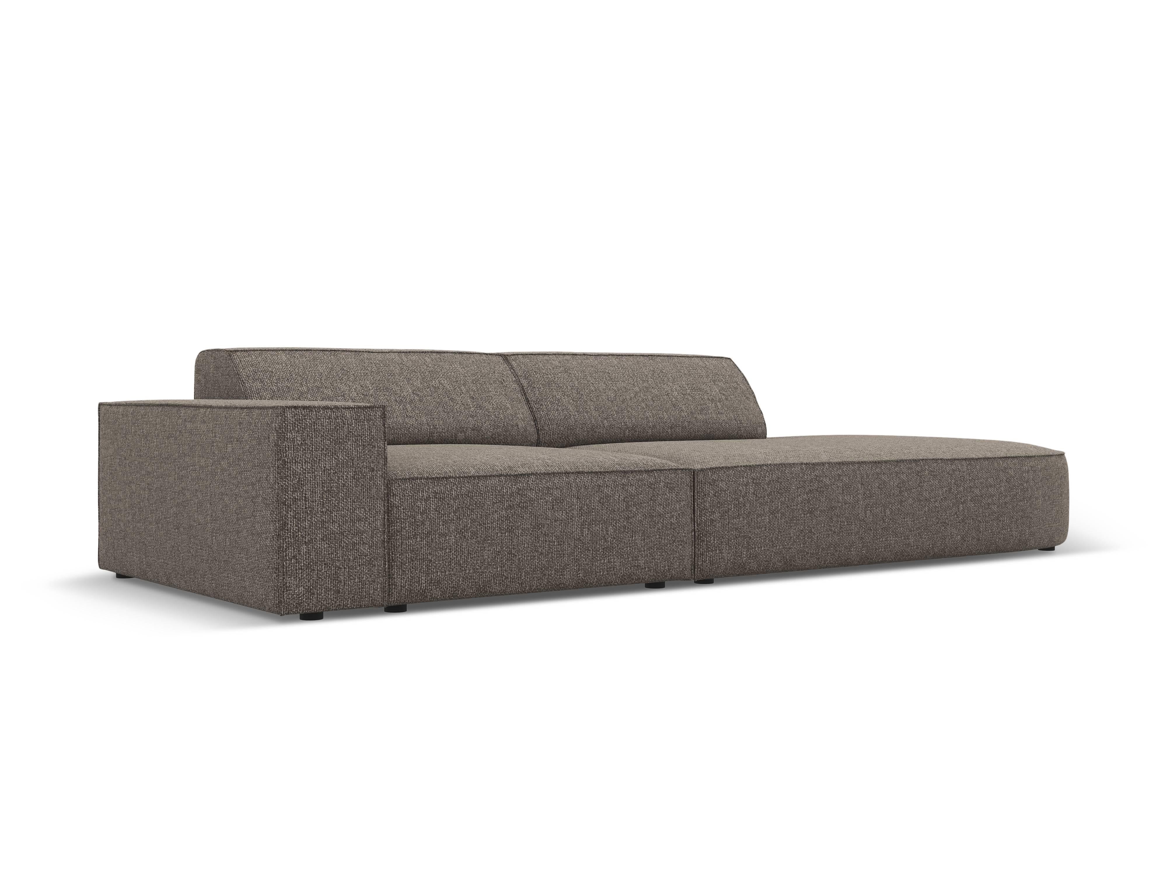 3-zitsbank Jodie rechts chenille afgerond