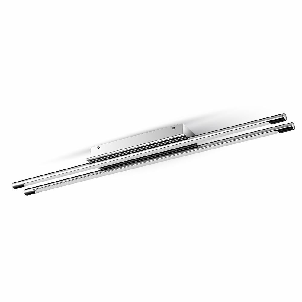 Lampa sufitowa VT-7037 chromowana-srebrna LED 2x36W 4000K 2700lm V-TAC