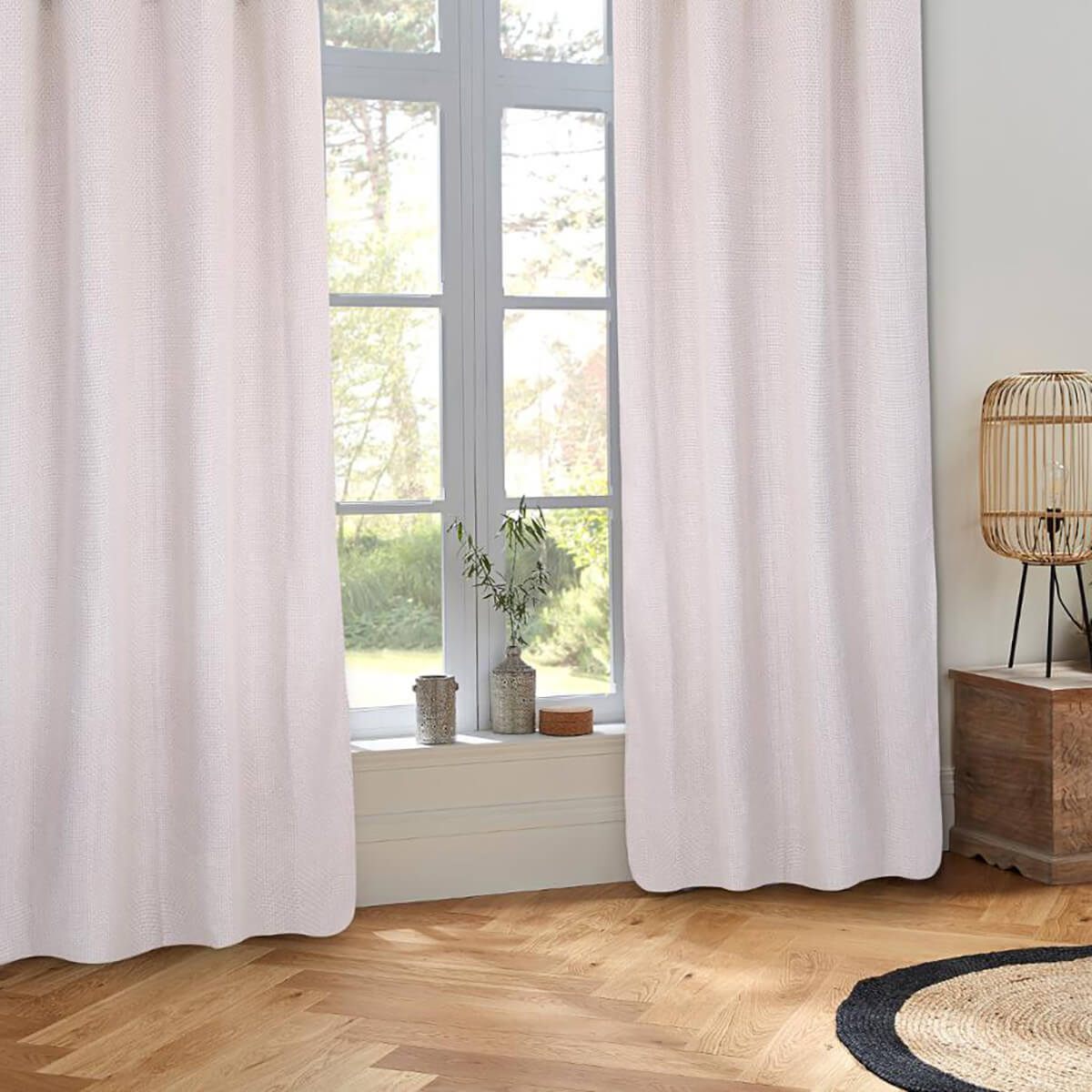 Curtain "Wild" Mouse grey, 140x260 cm
