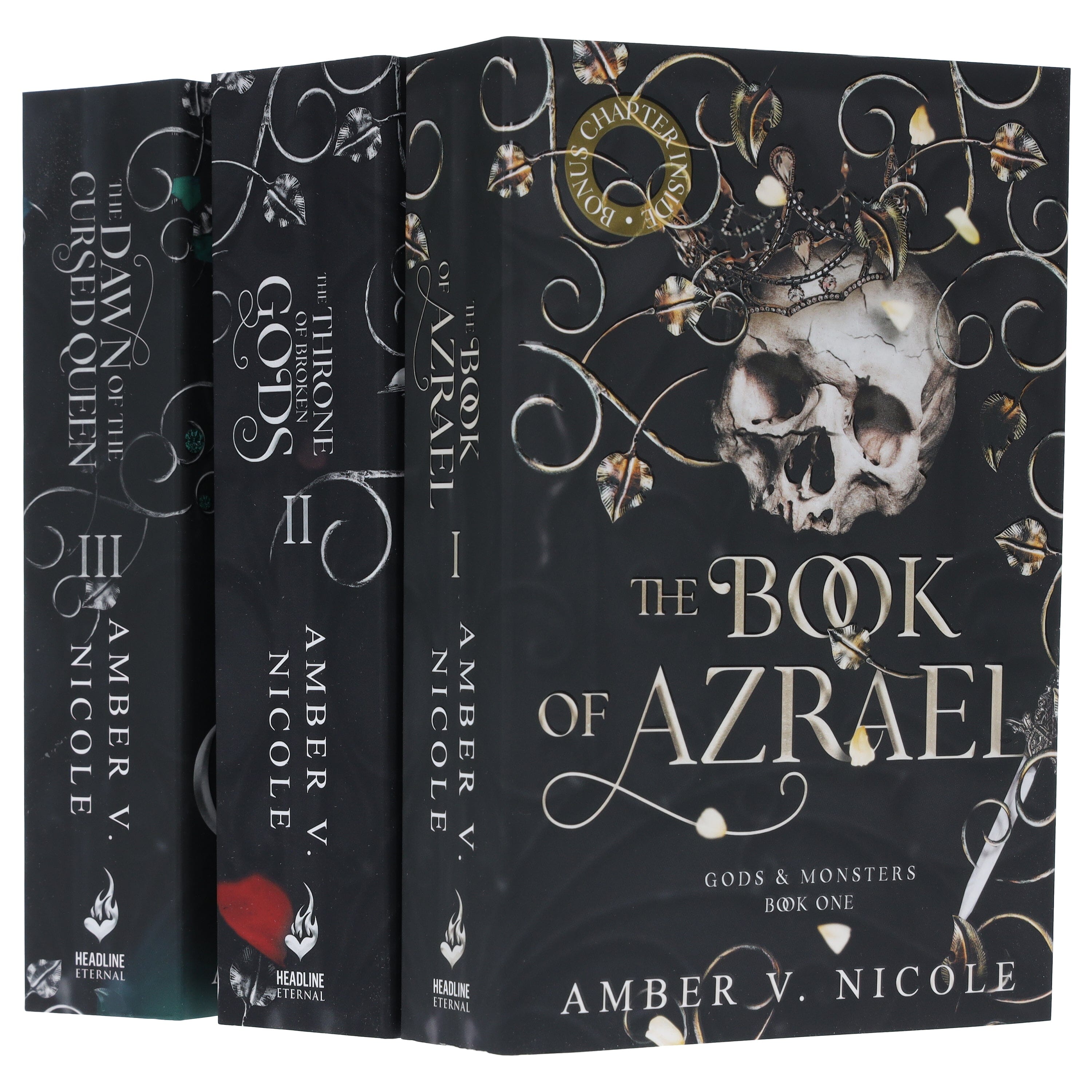 Gods & Monsters Series By Amber V. Nicole 3 Books Collection Set - Fiction - Paperback