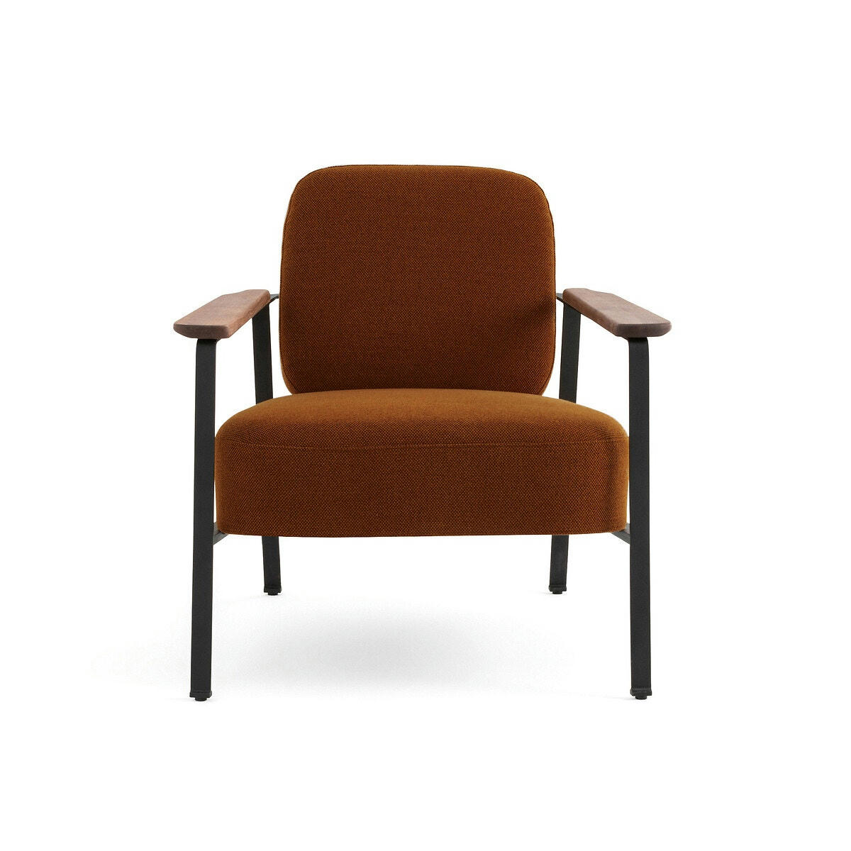 Fauteuil tissu natté chiné, Abraxas
