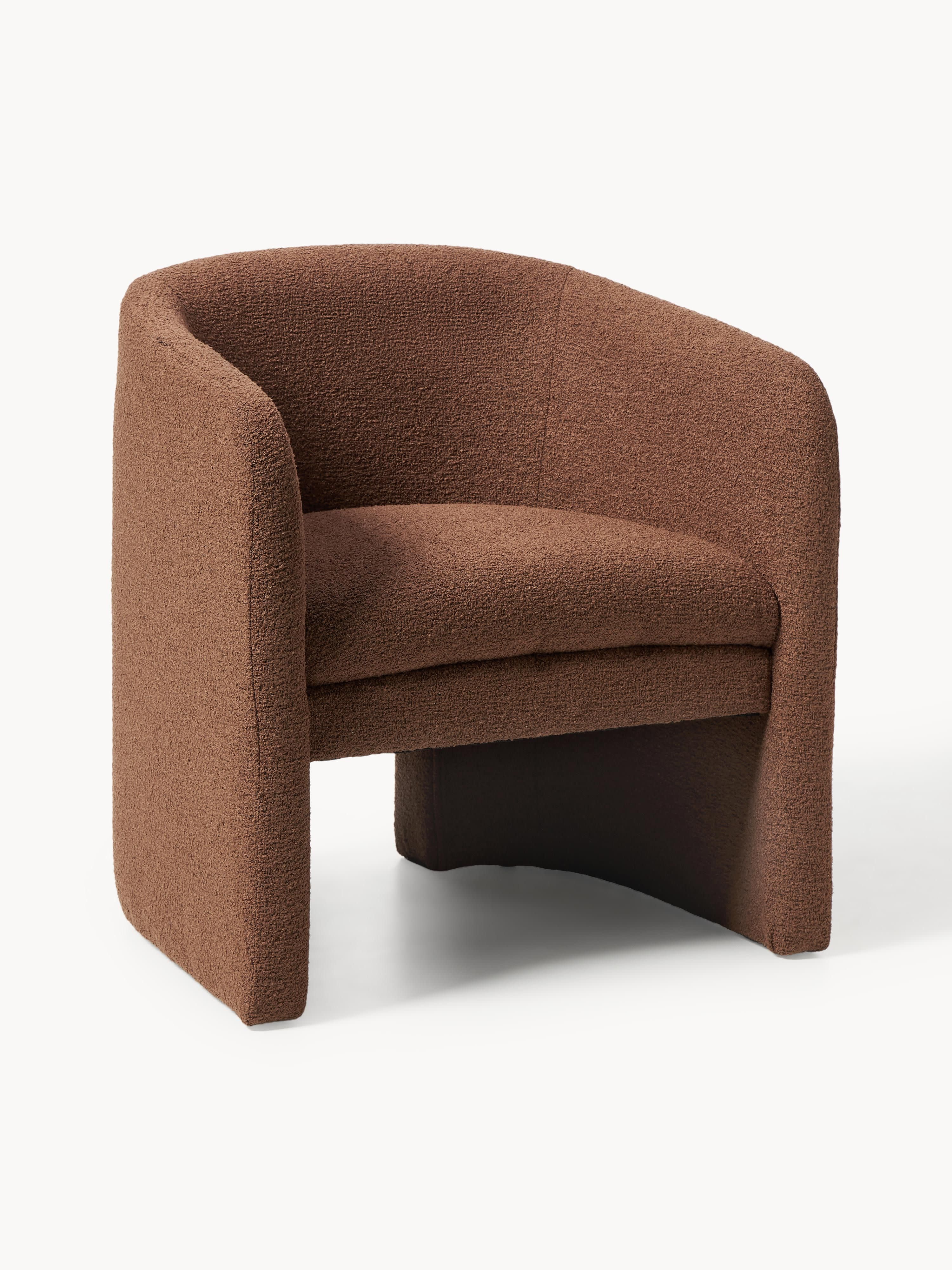 Bouclé-Loungesessel Mairo