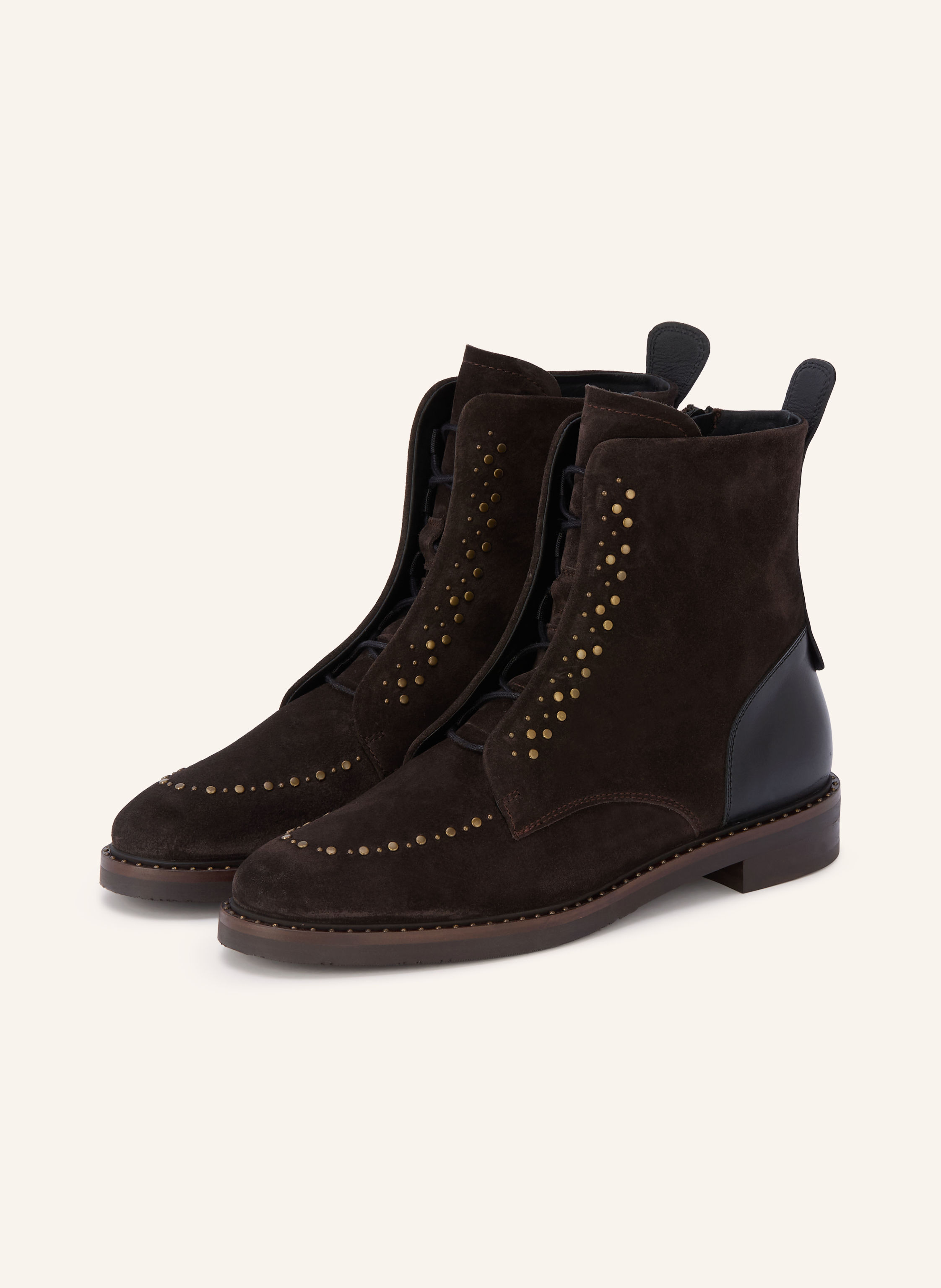Pertini Schnürboots mit Nieten